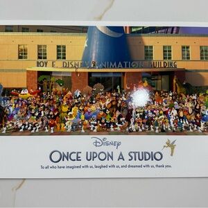 Disney 100 Once Upon A Studio Lithograph Cast Member Exclusive